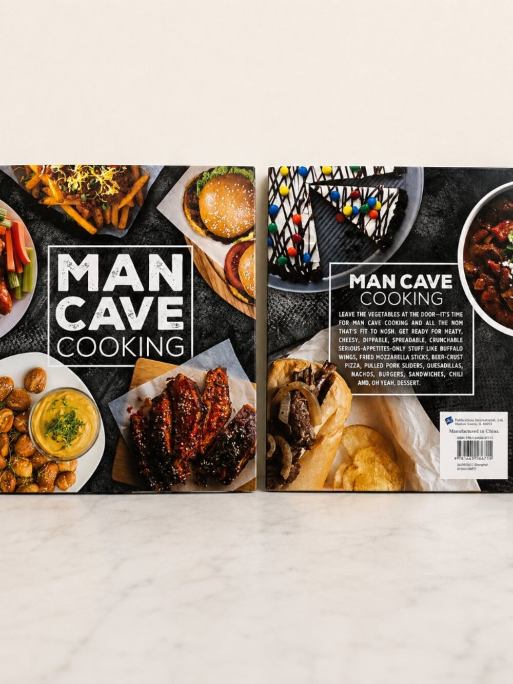 Man Cave Cooking Hardcover Comfort Food Cookbook